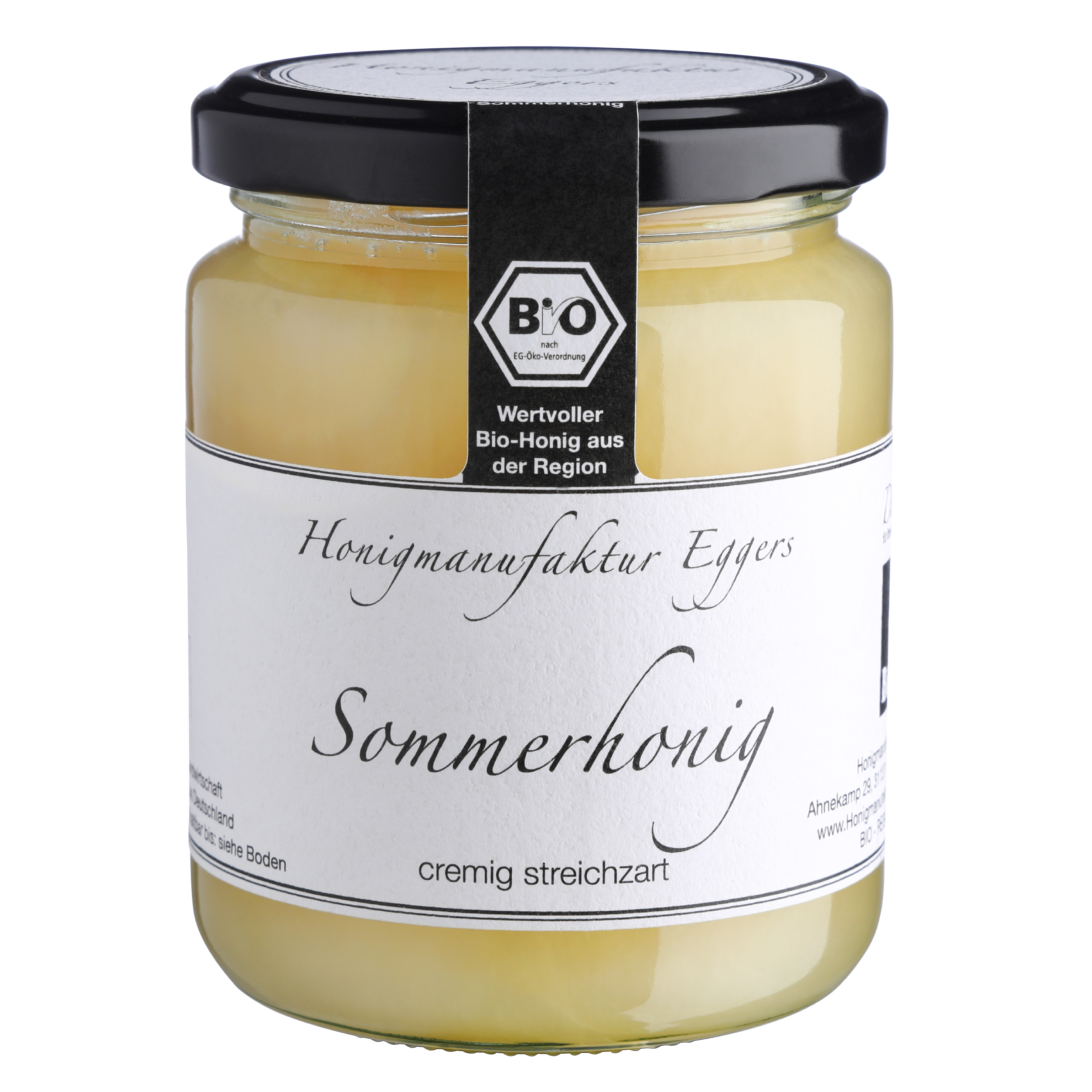 Sommerhonig cremig - Bioland Honig aus Sommertracht