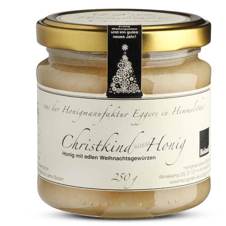 Christkind küsst Honig