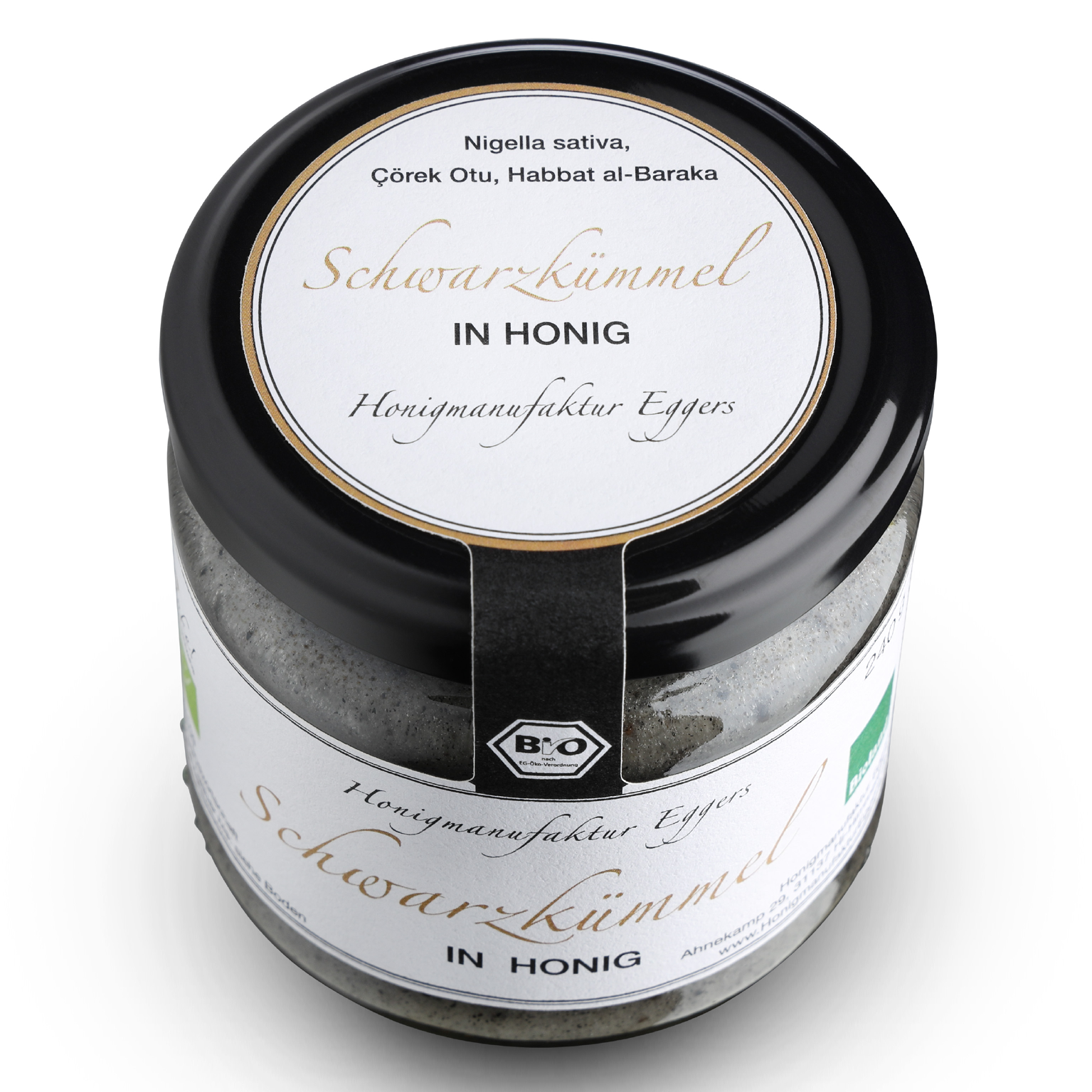 Schwarzkümmel in Honig Bioland