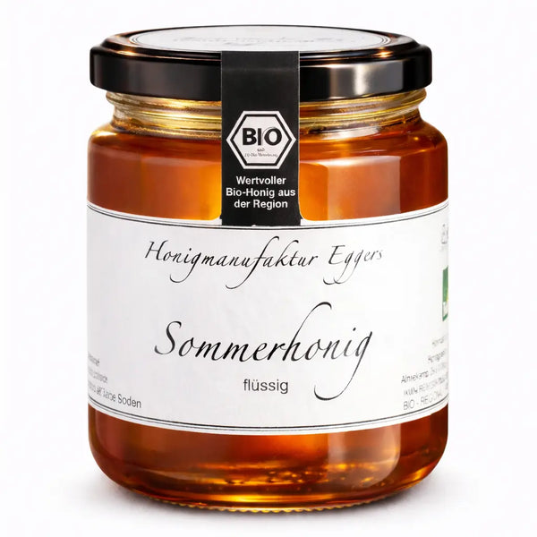 Sommerhonig flüssig - Bioland Honig aus Sommertracht (nicht gerührt)